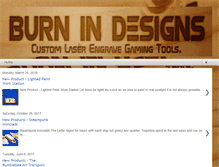 Tablet Screenshot of burnindesigns.net